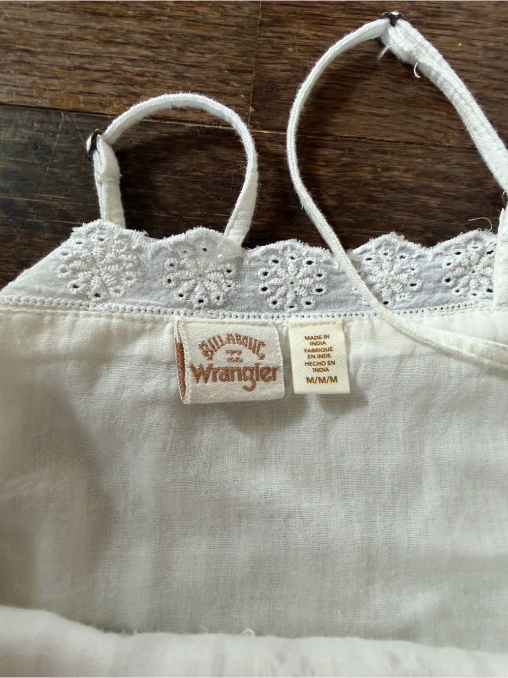 Billabong White Spaghetti-Strap Tiered Sundress - Picture 5 of 7